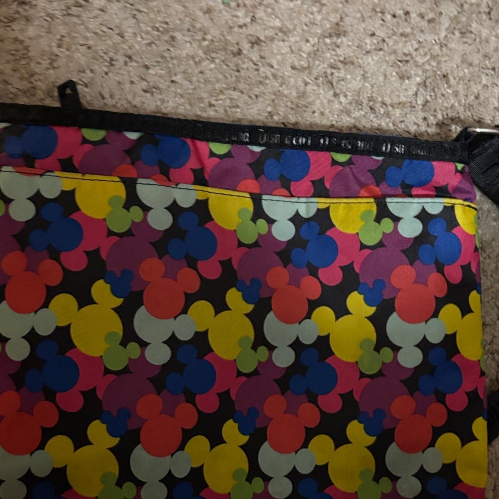 Disneyland Multicolor Mickey Mouse Crossbody Bag - Picture 7 of 8